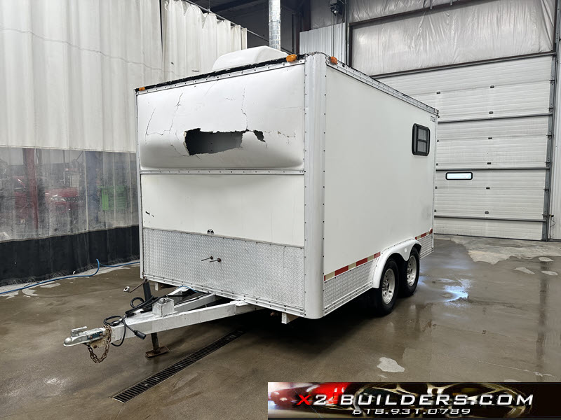 2002 Coach Utility Trailer Hunting Mobile Blind